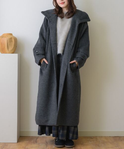 RETROGIRL（レトロガール） ステンカラーコート コート シャギーロング