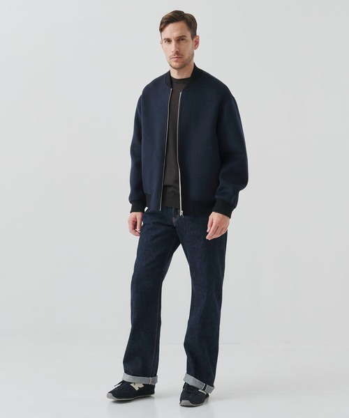 ma1 ma-1 「CASHMERE CASHMERE」CASHMERE/SILK/WOOL MA-1 メンズの画像