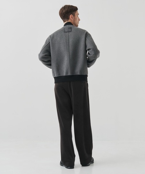 ma1 ma-1 「CASHMERE CASHMERE」CASHMERE/SILK/WOOL MA-1 メンズの画像