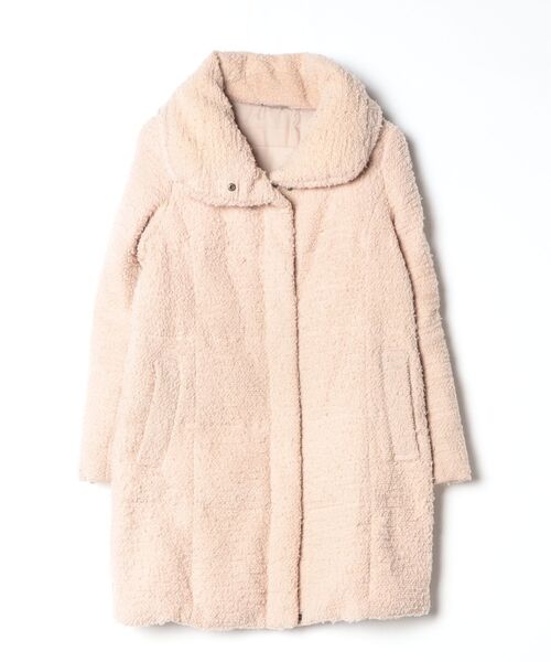 ANAYI アナイ ダウンコート ロング アイボリー 38 美ライン 女優襟 ANAYI（アナイ） ダウンコート 38 ベージュ レディース : ZOZOTOWN