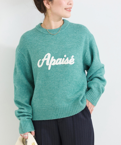 B.C STOCK（ベーセーストック） ニット セーター 手洗い可 / サガラ