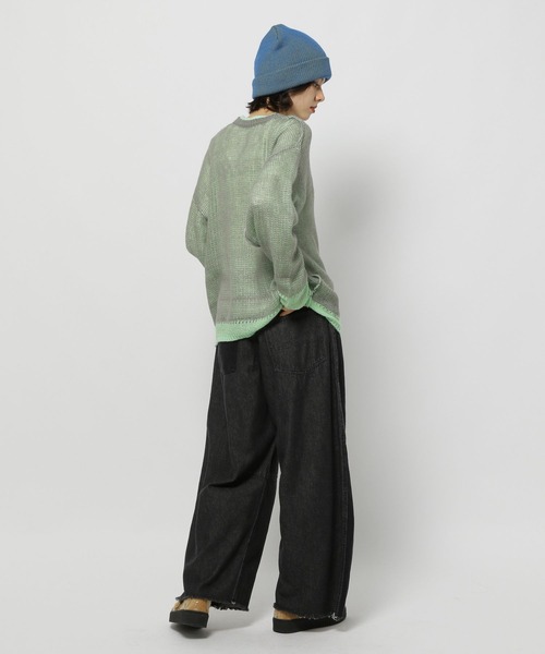 niko and…（ニコアンド） 長袖ニット MEDIUM グレー レディース