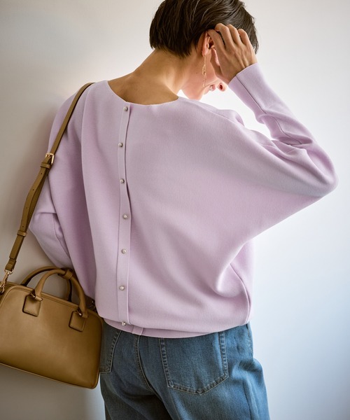 ROPE' PICNIC（ロペ ピクニック） ニット セーター 前後2WAYマシュマロ