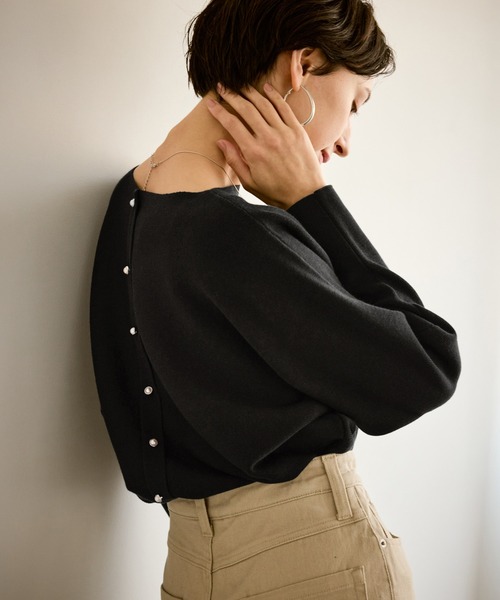 ROPE' PICNIC（ロペ ピクニック） ニット セーター 前後2WAYマシュマロ