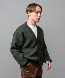 「MR.OLIVE」 ニットカーディガン SMALL ベージュ メンズの画像9