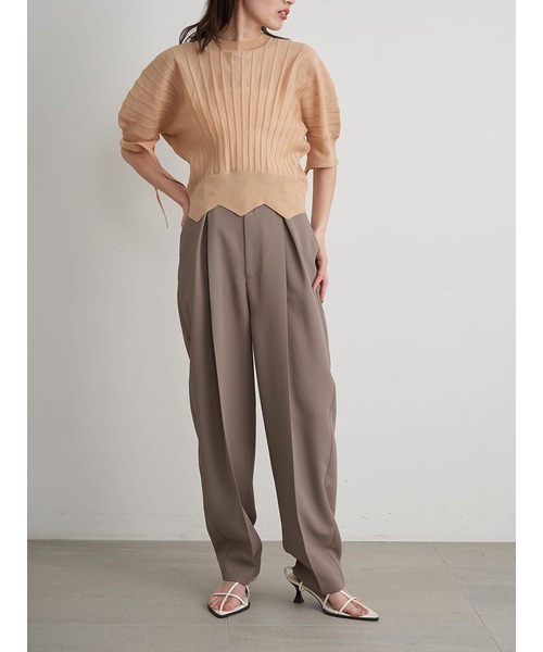 MIESROHE（ミースロエ） ノースリーブニット FREE ホワイト レディース