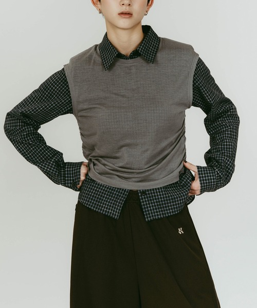 Knuth Marf（クヌースマーフ） ブラウス シャツ 「Knuth Marf」2-piece 