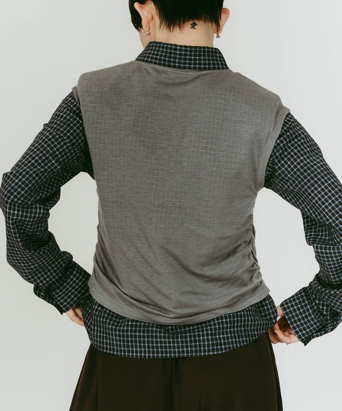 Knuth Marf（クヌースマーフ） ブラウス シャツ 「Knuth Marf」2-piece 