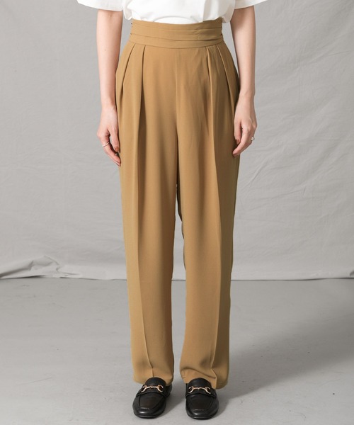 「Gready Brilliant」 「favori」パンツ 38 キャメル レディース_画像6