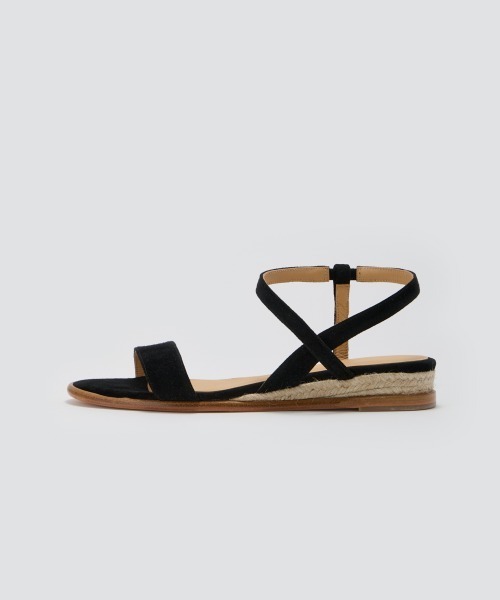 サンダル ACACIA サンダル 3.0cm BLACK レディースの画像