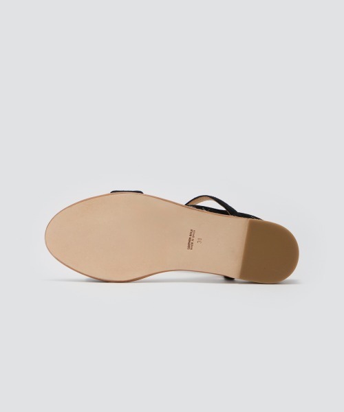 サンダル ACACIA サンダル 3.0cm BLACK レディースの画像