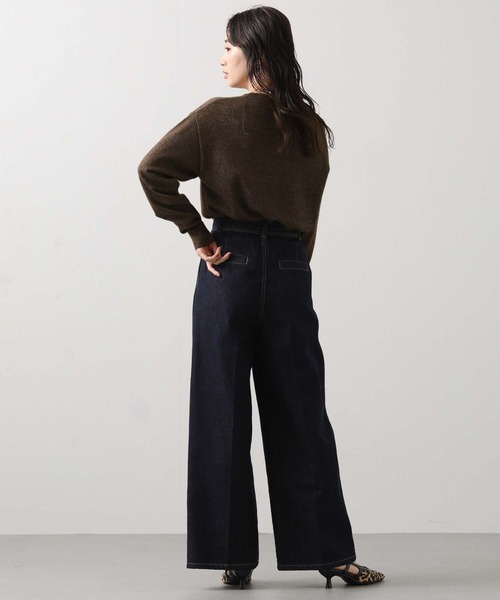 「Gready Brilliant」 ニットカーディガン FREE グレー レディース_画像6