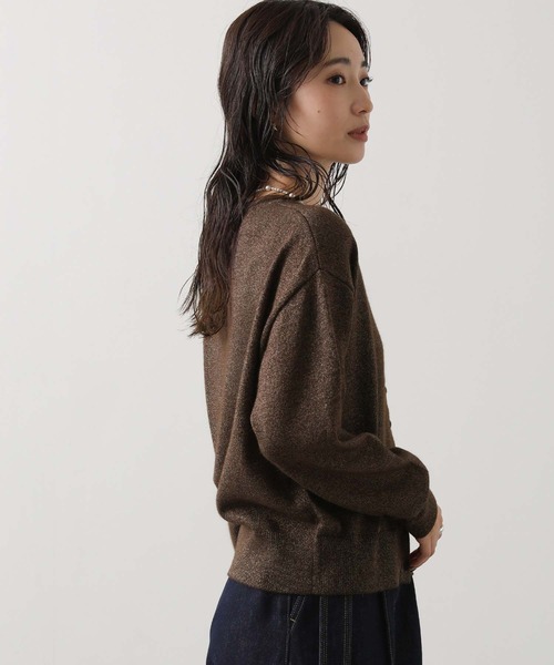 「Gready Brilliant」 ニットカーディガン FREE グレー レディース_画像9