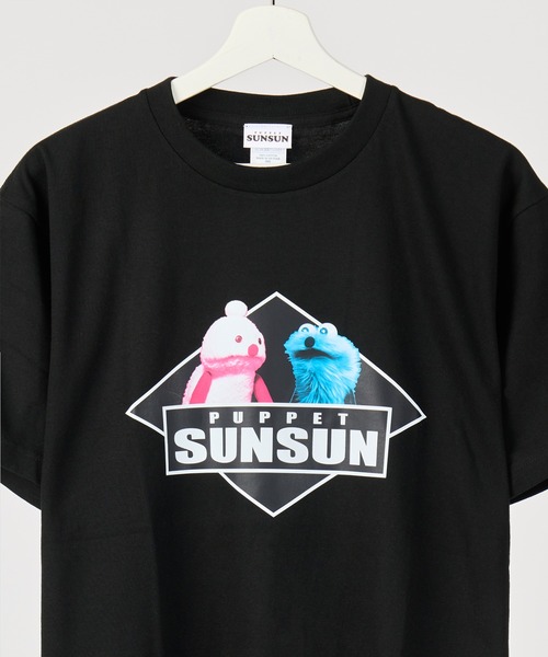 THE BAREFOOT 「PUPPET SUNSUN」半袖Tシャツ FREE ブラック レディース