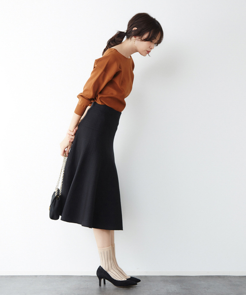 「PICHE ABAHOUSE」 パンプス 35 グレイッシュベージュ レディース_画像7