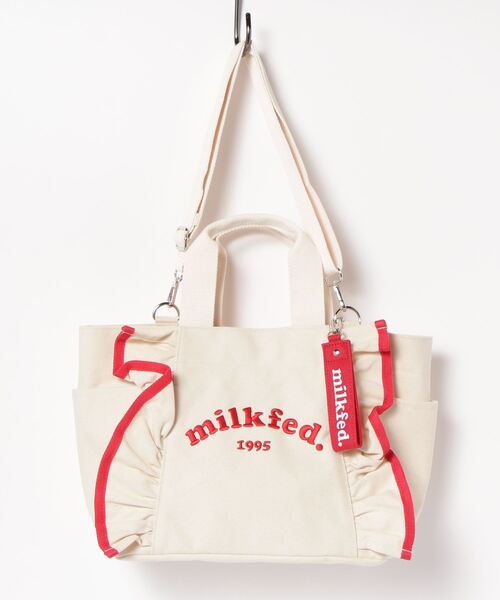「MILKFED.」 2WAYバッグ ONE SIZE レッド レディース_画像2