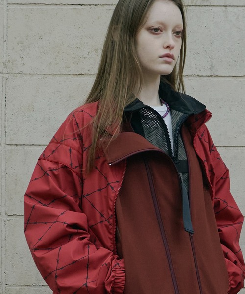 「AIVER」 ブルゾン LARGE テラコッタ メンズ_画像2