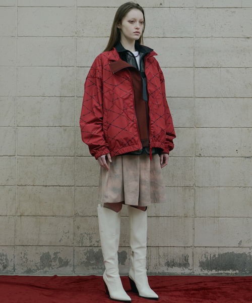 「AIVER」 ブルゾン LARGE テラコッタ メンズ_画像3