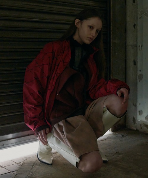 「AIVER」 ブルゾン LARGE テラコッタ メンズ_画像5