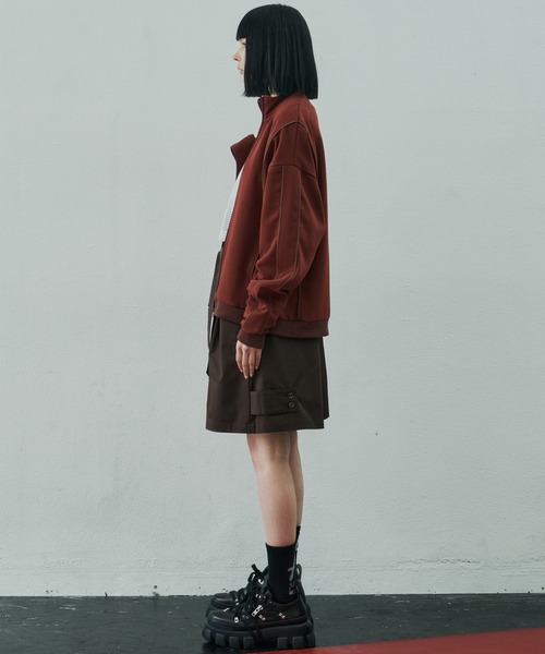 「AIVER」 ブルゾン LARGE テラコッタ メンズ_画像8