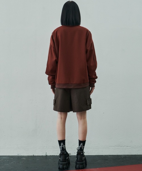 「AIVER」 ブルゾン LARGE テラコッタ メンズ_画像9