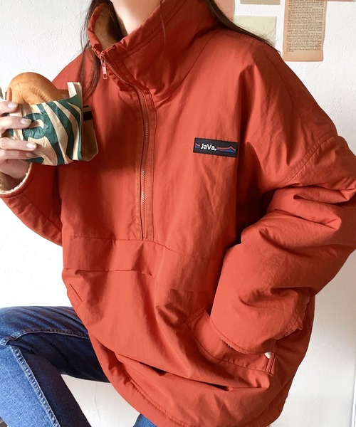 「Java」 ブルゾン X-LARGE ブルーグリーン レディース_画像7