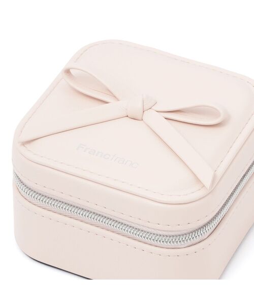 Francfranc（フランフラン） 収納 リボン トラベルジュエリーボックス