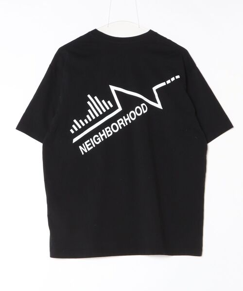 NEIGHBORHOOD ネイバーフッド　半袖シャツ ブラック M NEIGHBORHOOD（ネイバーフッド） ワンポイント半袖Tシャツ M ブラック