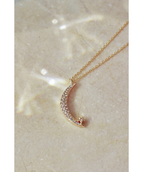 ネックレス Luna Crystal Necklace レディースの画像