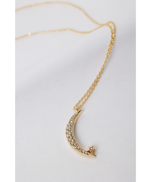 ネックレス Luna Crystal Necklace レディースの画像