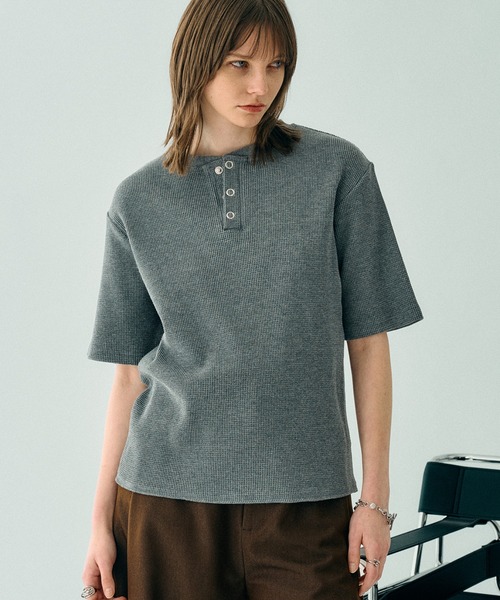selle glant（セレグランテ） ヘンリーネック tシャツ HENRY NECK