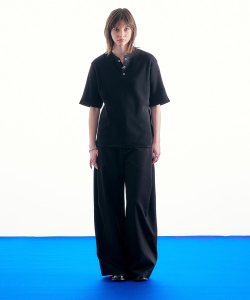 selle glant（セレグランテ） ヘンリーネック tシャツ HENRY NECK