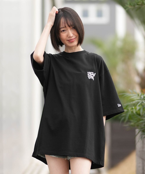 NEW ERA（ニューエラ） tシャツ レディース Tシャツ オーバーサイズ SS