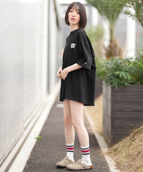 NEW ERA（ニューエラ） tシャツ 半袖 レディース Tシャツ オーバー