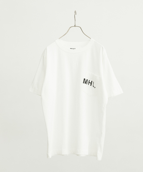 「MHL.」 半袖Tシャツ MEDIUM ブラック メンズ_画像3