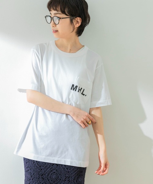 「MHL.」 半袖Tシャツ MEDIUM ブラック メンズ_画像5