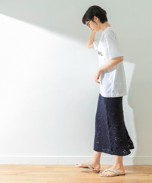 「MHL.」 半袖Tシャツ MEDIUM ブラック メンズ_画像7
