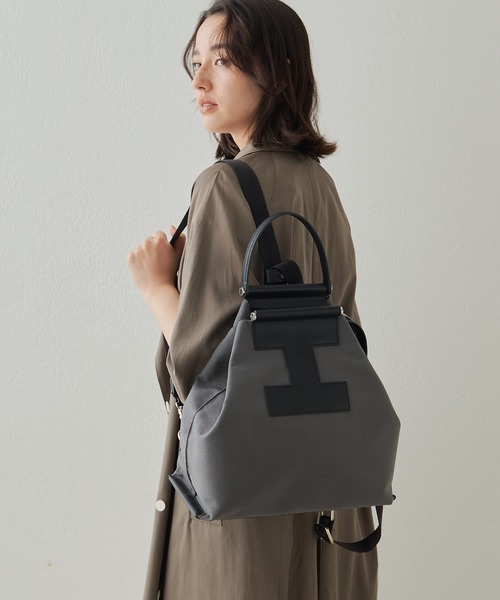 IACUCCI（イアクッチ） 2WAYバッグ FREE グレー レディース : ZOZOTOWN 