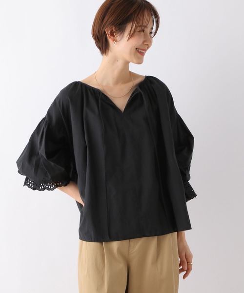 「LEPSIM」 長袖ブラウス FREE ブラック レディース_画像7