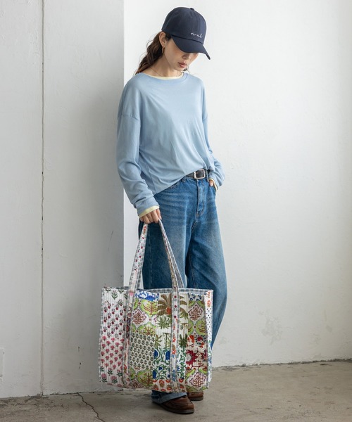 VitaFelice（ヴィータフェリーチェ） トートバッグ カラフルパッチ