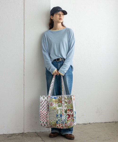 VitaFelice（ヴィータフェリーチェ） トートバッグ カラフルパッチ