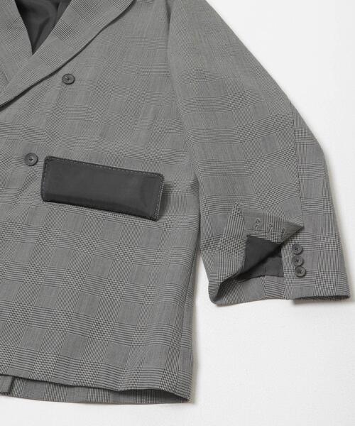 コート ジャケット new basic　HIGH TWIST WOOL W JACKET メンズの画像