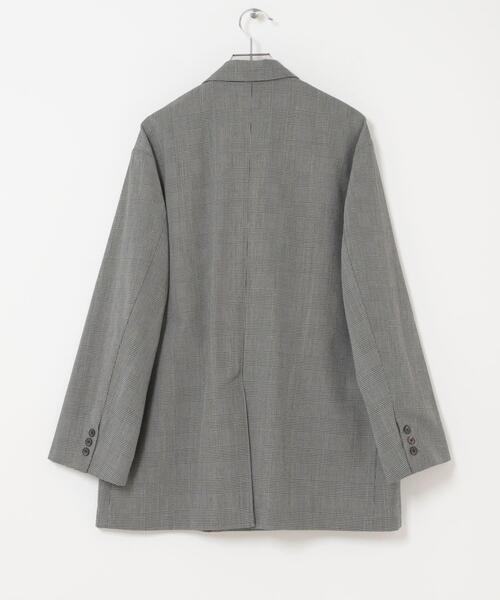 コート ジャケット new basic　HIGH TWIST WOOL W JACKET メンズの画像