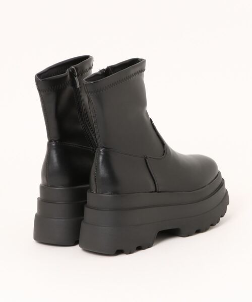 「Shoes in Closet」 ショートブーツ S ダークブラウン レディース_画像2