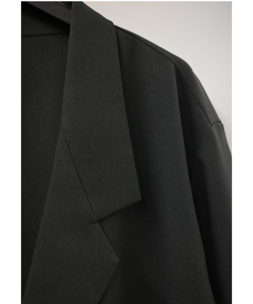 ジャケット テーラードジャケット soglia/ソリア　RELAXING MELANGE JACKET レディースの画像