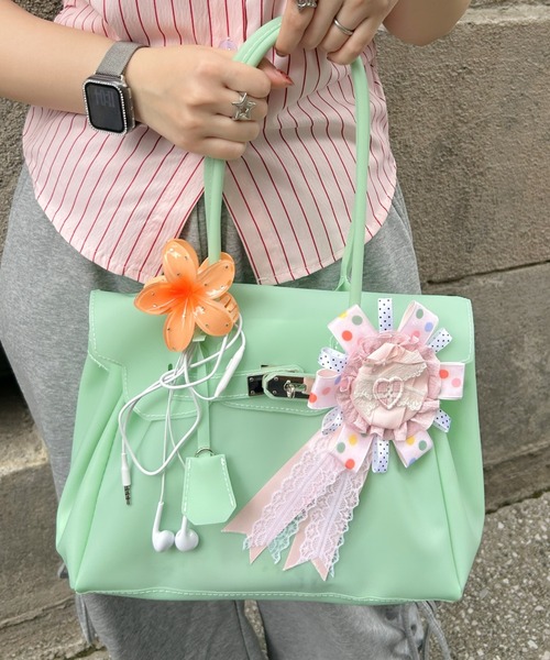 LACーVERT ブローチ リボンロゼット／ブローチ レディース : ZOZOTOWN