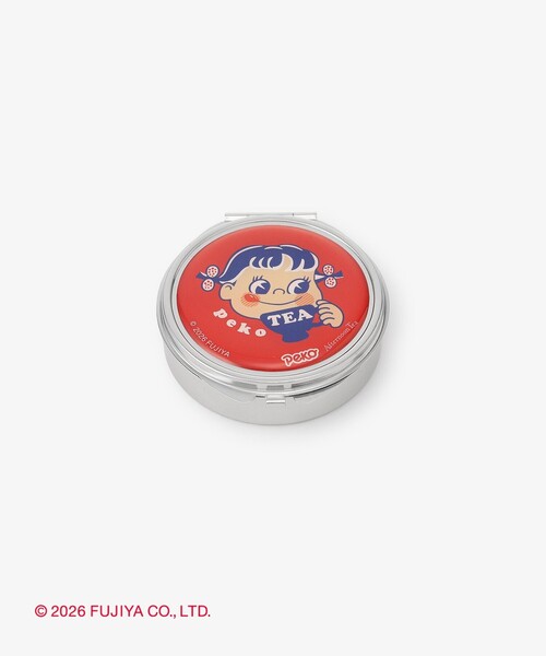 希少★キラキラかわいい★Afternoon Tea ビーズ小物入れ Afternoon Tea（アフタヌーンティー） 収納 ミラー付き小物入れ/Peko