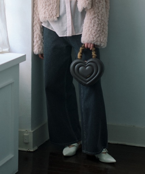 「FURFUR」 デニムパンツ 0 ブルー レディース_画像3