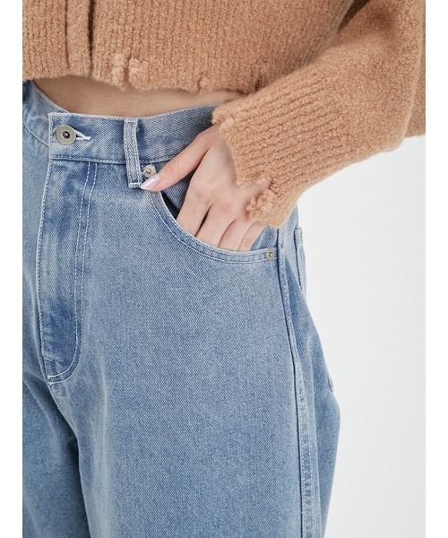 「FURFUR」 デニムパンツ 0 ブルー レディース_画像8