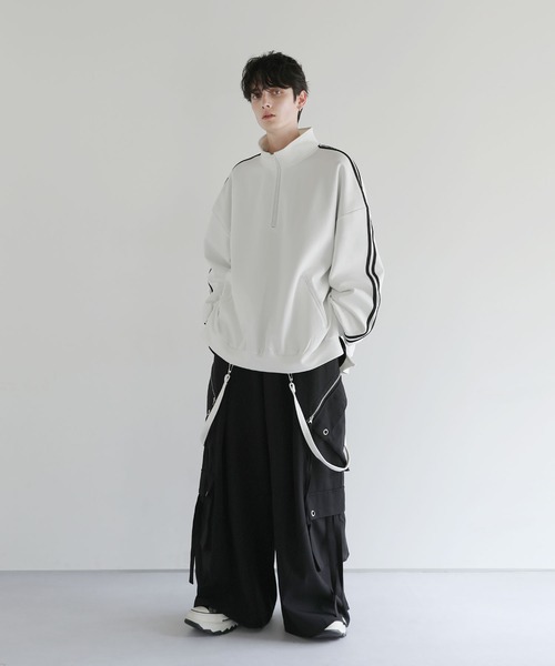 「LILL」 長袖Tシャツ X-LARGE ブラック メンズ_画像6